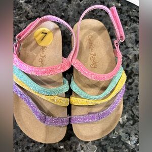 Cynthia Rowley Toddler girls sandals. Size 7